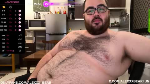 alexxxbear online show from November 1, 10:36 pm
