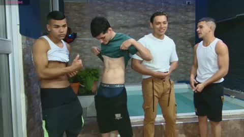 Snapshot of boysgang_sex chatting on February 19, 11:28 am Angelo Mark Fernando Taylor online show from February 19, 11:28 am