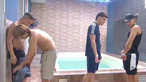 Snapshot of boysgang_sex chatting on October 6, 12:10 pm Angelo Mark Fernando Taylor online show from October 6, 12:10 pm
