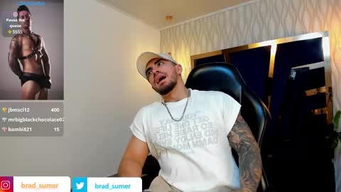 Snapshot of brad_summer chatting on October 18, 6:24 pm brad summer online show from October 18, 6:24 pm