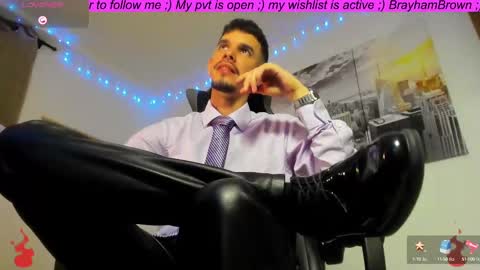 Snapshot of brayhambrown chatting on September 24, 5:07 am brayhambrown online show from September 24, 5:07 am