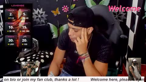 Snapshot of brunocuttie94 chatting on October 5, 6:12 pm Join my fan club here 150 tokens a month online show from October 5, 6:12 pm