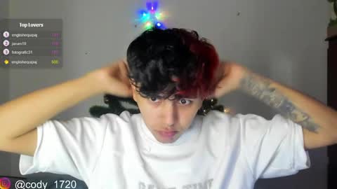 Snapshot of cody_evanss chatting on December 23, 12:08 pm cody online show from December 23, 12:08 pm