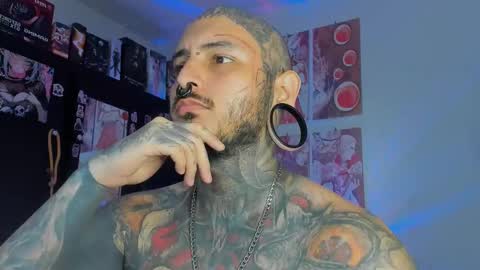 Snapshot of death_ink666 chatting on October 11, 8:35 pm online show from October 11, 8:35 pm