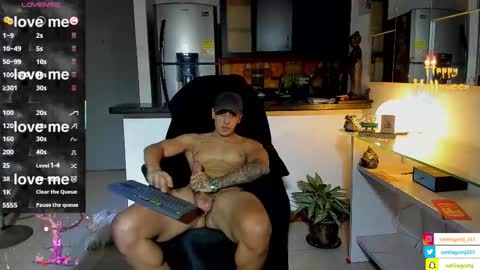 SANTI  independent model online show from November 7, 11:19 pm