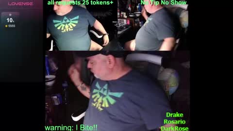 Drake D Vamp aka Drake DarkRose online show from January 13, 3:45 am