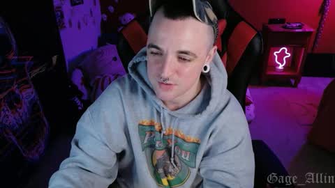 Gage Allin AKA Alpha Pussy online show from September 17, 1:39 am