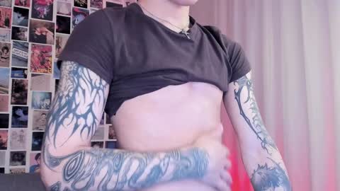 Snapshot of liamelf chatting on January 18, 5:47 am Liam online show from January 18, 5:47 am