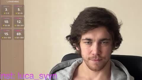 Luca S online show from October 16, 10:45 am