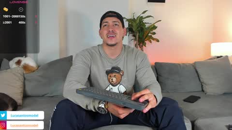 LUCA SANTOS online show from January 16, 5:21 am