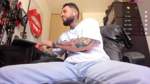 Snapshot of master_steven_01 chatting on January 14, 4:50 pm steven online show from January 14, 4:50 pm