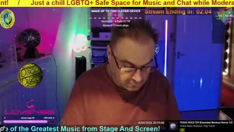 Professional Moderator  Mick Mickey online show from April 18, 7:58 pm