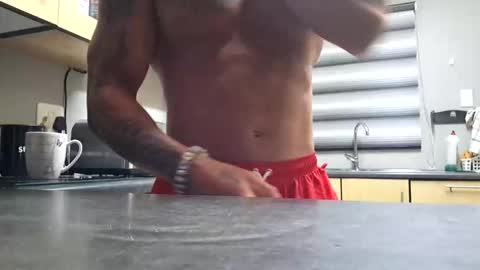 muscledaddy69s online show from January 13, 1:43 am