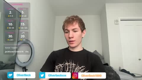 Oliver Beck online show from April 7, 7:47 pm