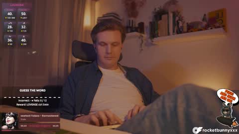 Rocket Bunny online show from February 13, 8:36 pm