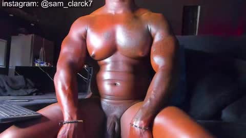 Snapshot of samclarck chatting on February 13, 12:35 am SAM online show from February 13, 12:35 am