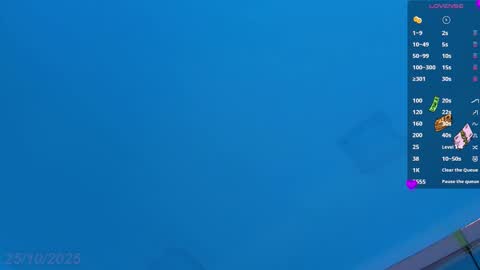 Sebastian online show from October 25, 9:05 pm