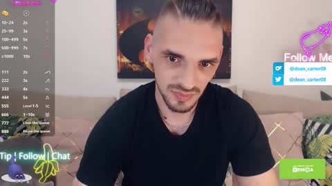 Dean Carter online show from September 25, 10:30 pm