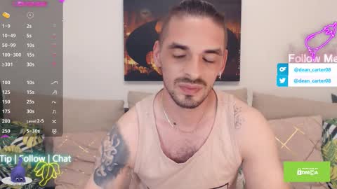 Dean Carter online show from September 16, 11:27 pm