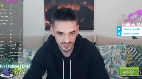 Dean Carter online show from April 12, 11:38 pm