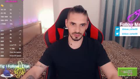 Dean Carter online show from November 27, 12:14 am