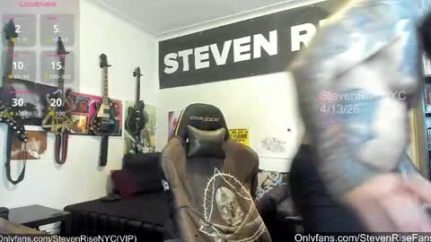 StevenRiseNYC online show from April 14, 1:38 am
