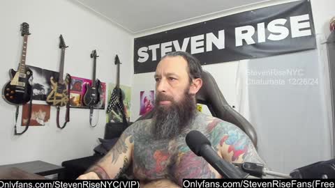 StevenRiseNYC online show from December 26, 12:49 pm