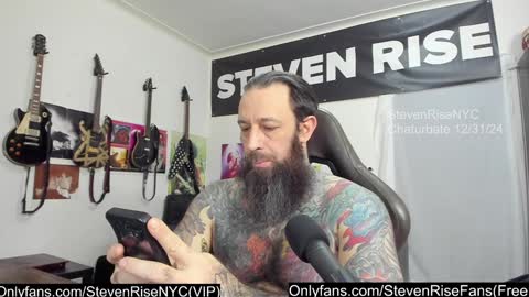 StevenRiseNYC online show from December 31, 11:42 am