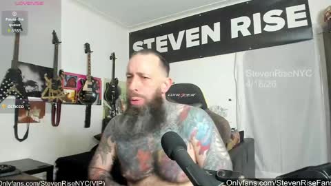 StevenRiseNYC online show from April 16, 11:07 pm