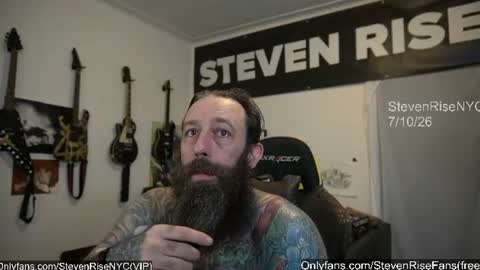 StevenRiseNYC online show from July 10, 12:30 pm
