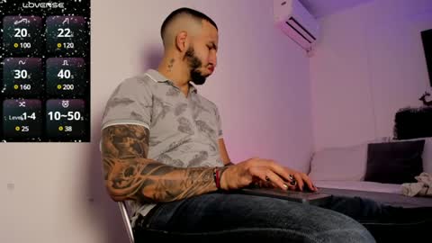 Snapshot of teoferrer chatting on December 31, 7:18 pm Teo Ferrer online show from December 31, 7:18 pm