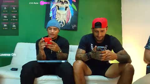 Snapshot of the_golden_boys chatting on October 17, 2:26 am SCOTT THEO KAMERON GENDERSON online show from October 17, 2:26 am
