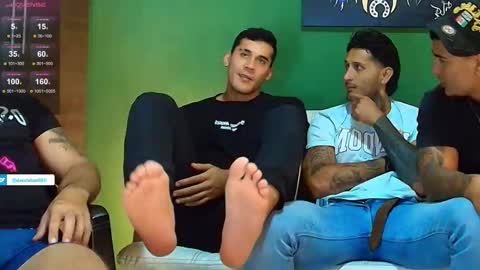 Snapshot of the_golden_boys chatting on October 16, 12:51 am SCOTT THEO KAMERON GENDERSON online show from October 16, 12:51 am