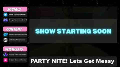 Tyler Chase online show from January 16, 11:37 pm