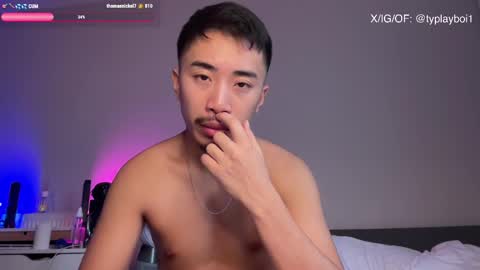Snapshot of typlayboi chatting on February 10, 2:37 pm Ty Vers LDN online show from February 10, 2:37 pm