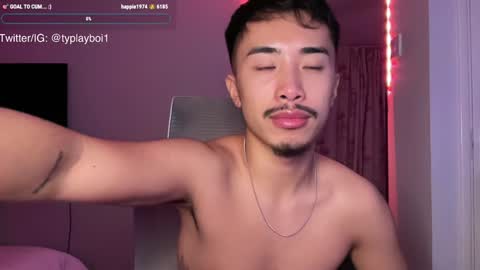 Snapshot of typlayboi chatting on January 28, 12:15 am Ty Vers LDN online show from January 28, 12:15 am