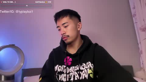 Snapshot of typlayboi chatting on January 14, 10:44 pm Ty Vers LDN online show from January 14, 10:44 pm