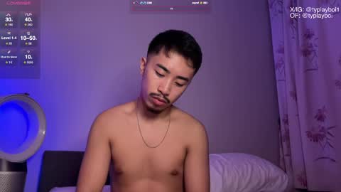 Snapshot of typlayboi chatting on February 11, 11:54 pm Ty Vers LDN online show from February 11, 11:54 pm