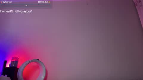 Snapshot of typlayboi chatting on December 6, 12:02 am Ty Vers LDN online show from December 6, 12:02 am