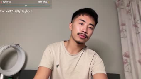 Snapshot of typlayboi chatting on December 4, 9:35 pm Ty Vers LDN online show from December 4, 9:35 pm
