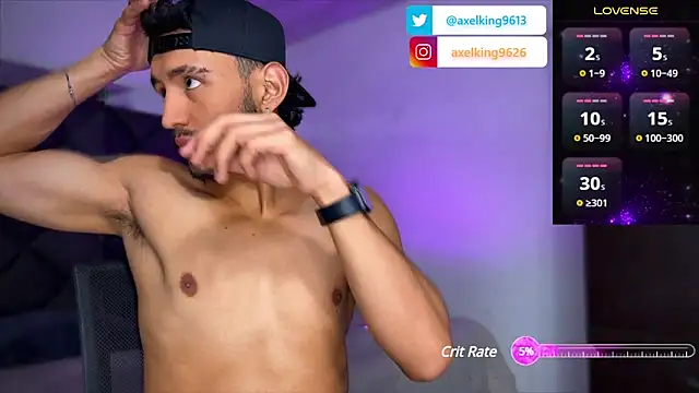 AxelKing1326 online show from February 11, 9:56 pm