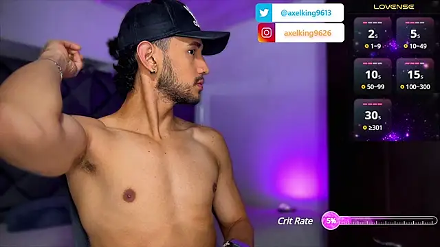 AxelKing1326 online show from March 4, 9:54 pm