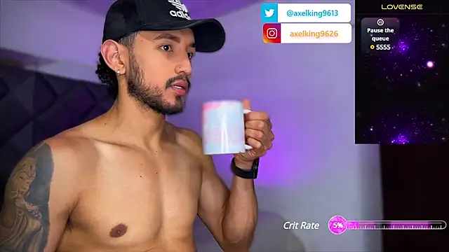 AxelKing1326 online show from January 23, 9:29 pm