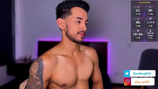 AxelKing1326 online show from October 3, 9:31 pm