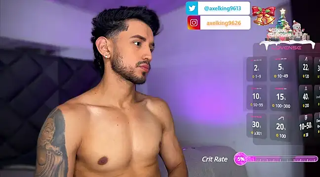 AxelKing1326 online show from December 28, 9:30 pm