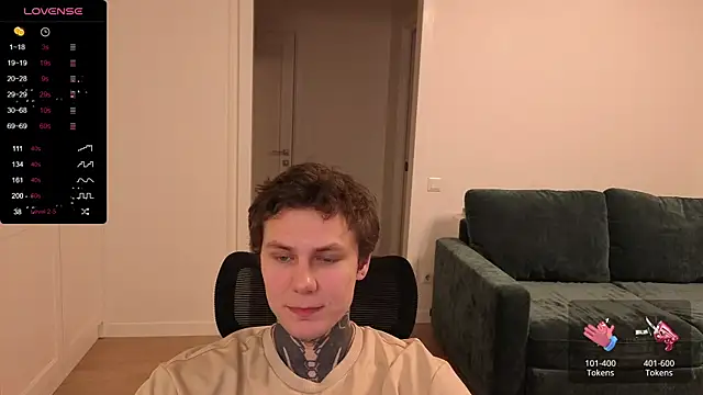 Lechery boy online show from February 24, 10:10 pm