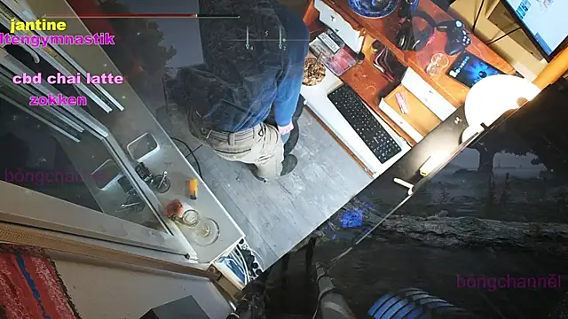 Snapshot of BongChannel chatting on March 9, 7:15 pm BongChannel online show from March 9, 7:15 pm