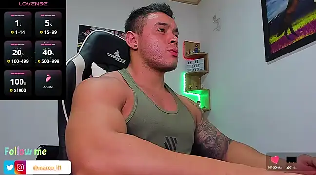 Marco diaz1 online show from February 4, 9:10 pm