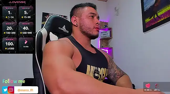 Marco diaz1 online show from February 18, 7:32 pm