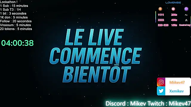 Mikev online show from October 6, 6:01 pm